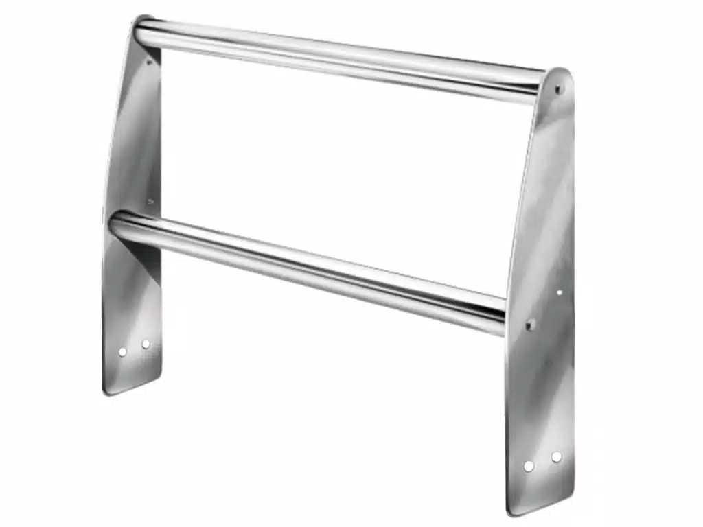 Go Industries Chrome Winch Grille Guard