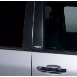 Putco GM Licensed Black Platinum Pillar Post Trim