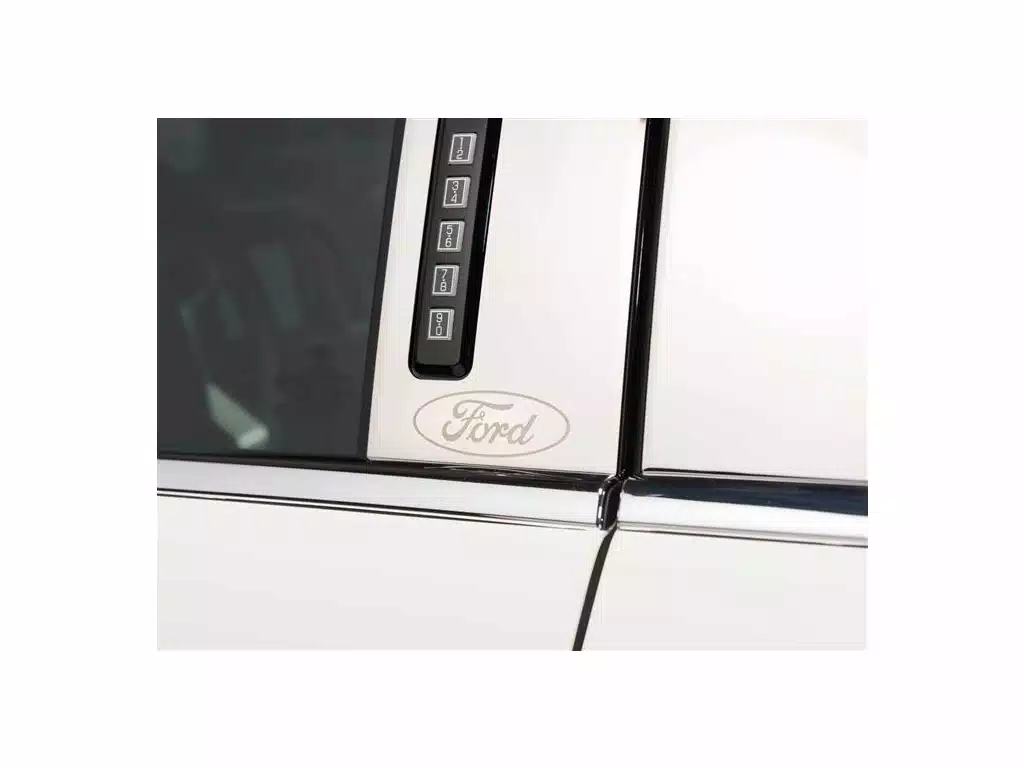 Putco Ford Licensed Stainless Steel Pillar Post Trim