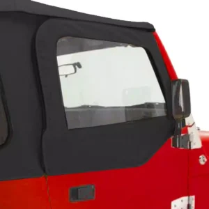 RealTruck Rampage Black Denim Upper Door Replacement Skins