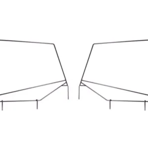 Rugged Ridge Upper Door Skin Frames