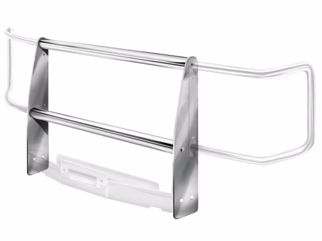 Go Industries Chrome Winch Grille Guard - Image 3