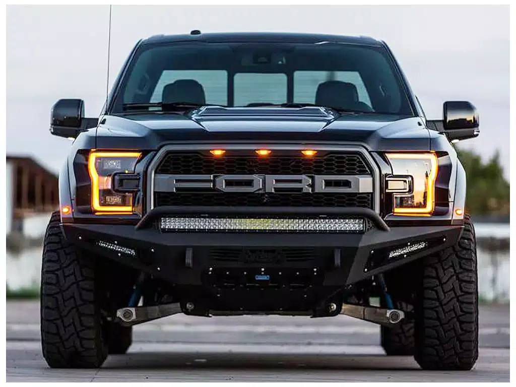 Addictive Desert Designs HoneyBadger Front Bumper - Image 3